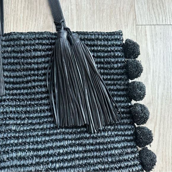 LOEFFLER RANDALL Cruise Raffia Tote Bag - Picture 2 of 7